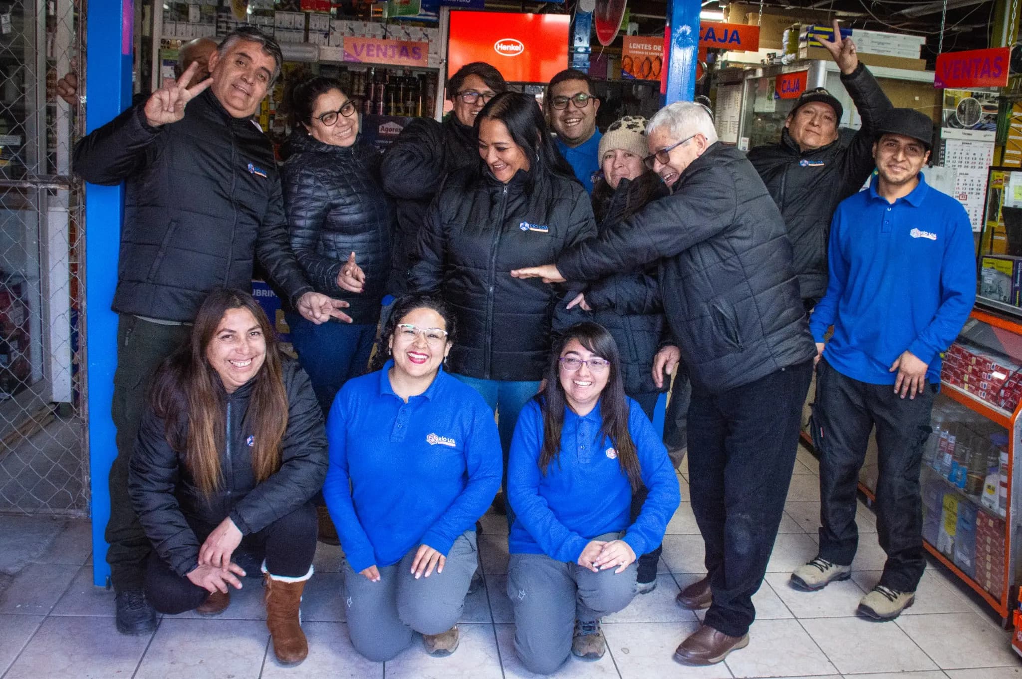 Equipo de colaboradores de Ferretería Río Loa